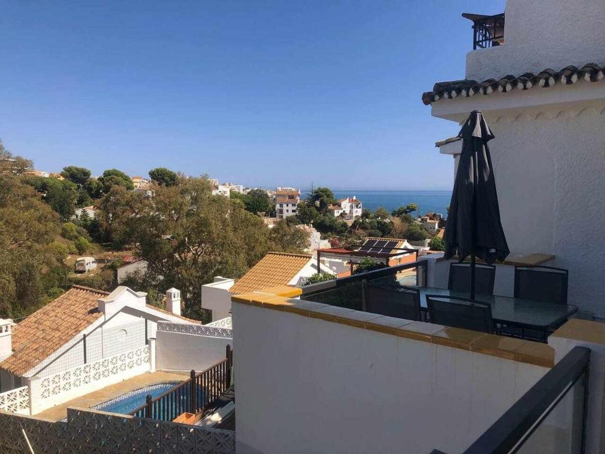 Apartamento 2 En Chalet Con Vista Abierta Al Mar マラガ エクステリア 写真
